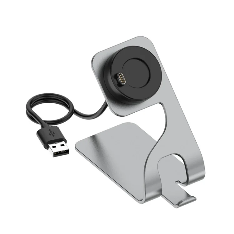 JUNSUNMAY For Garmin Venu 3 / Venu 3S USB Port Aluminum Alloy Watch Charger Holder, Length: 1.5m