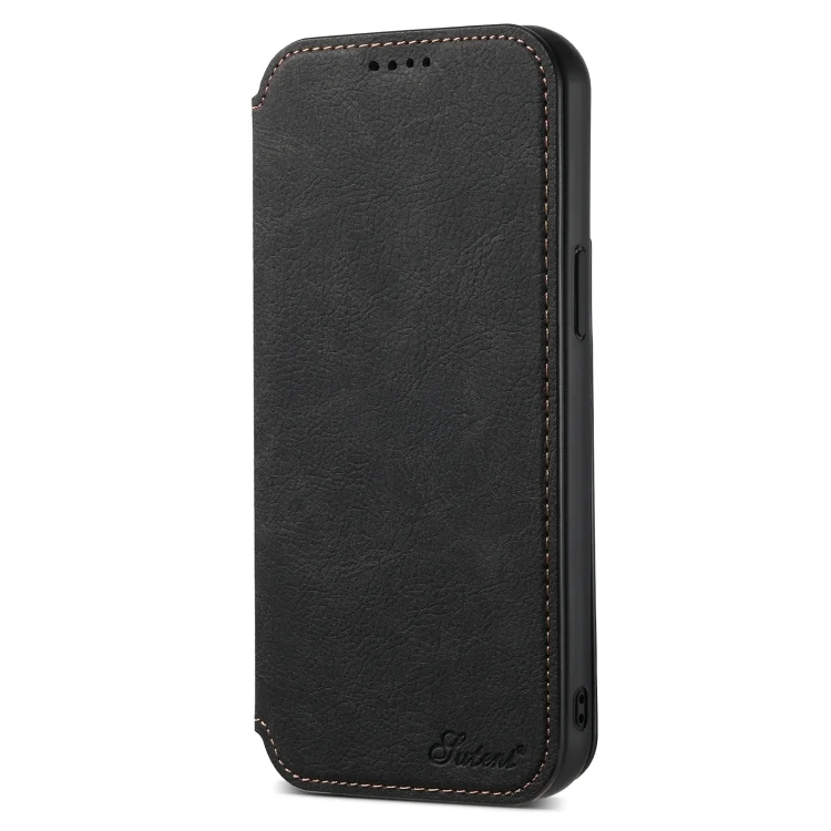 SYA002464803A_1.webp Suteni J06 Retro Matte Litchi Texture Leather MagSafe Phone Case, For iPhone 15 Plus, For iPhone 15 - Image 4