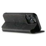 Suteni J06 Retro Matte Litchi Texture Leather MagSafe Phone Case, For iPhone 15 Plus, For iPhone 15 - Image 7