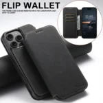 Suteni J06 Retro Matte Litchi Texture Leather MagSafe Phone Case, For iPhone 16 Pro Max, For iPhone 16 Pro, For iPhone 16 Plus, For iPhone 16, For iPhone 15 Pro Max, For iPhone 15 Pro - Image 5