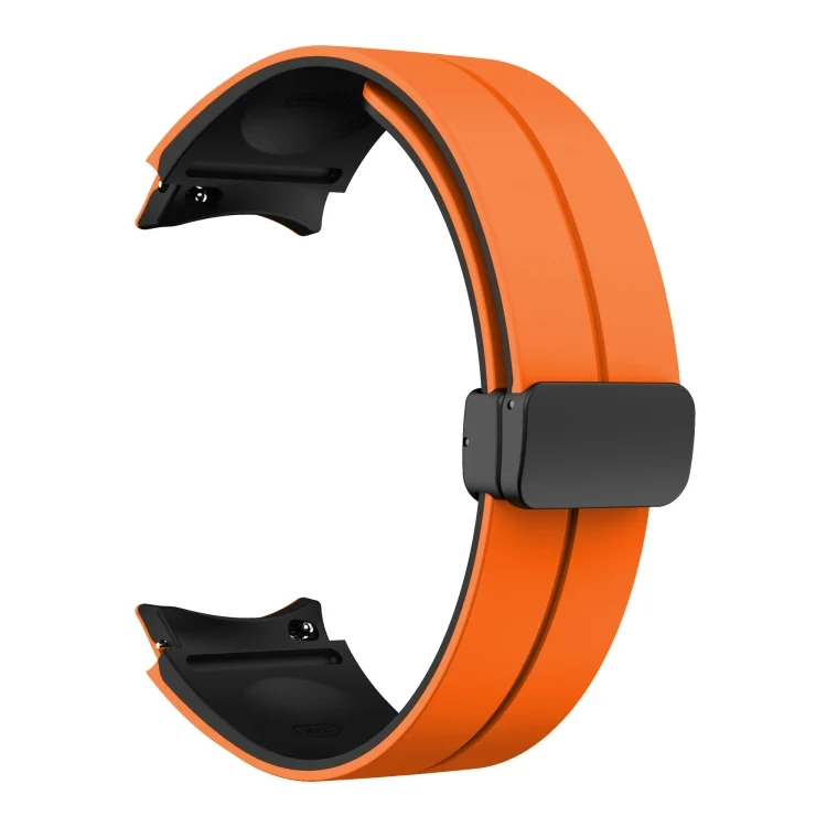 SYA002469604A_1.webp Two Color Magnetic Folding Buckle Silicone Watch Band - Image 6