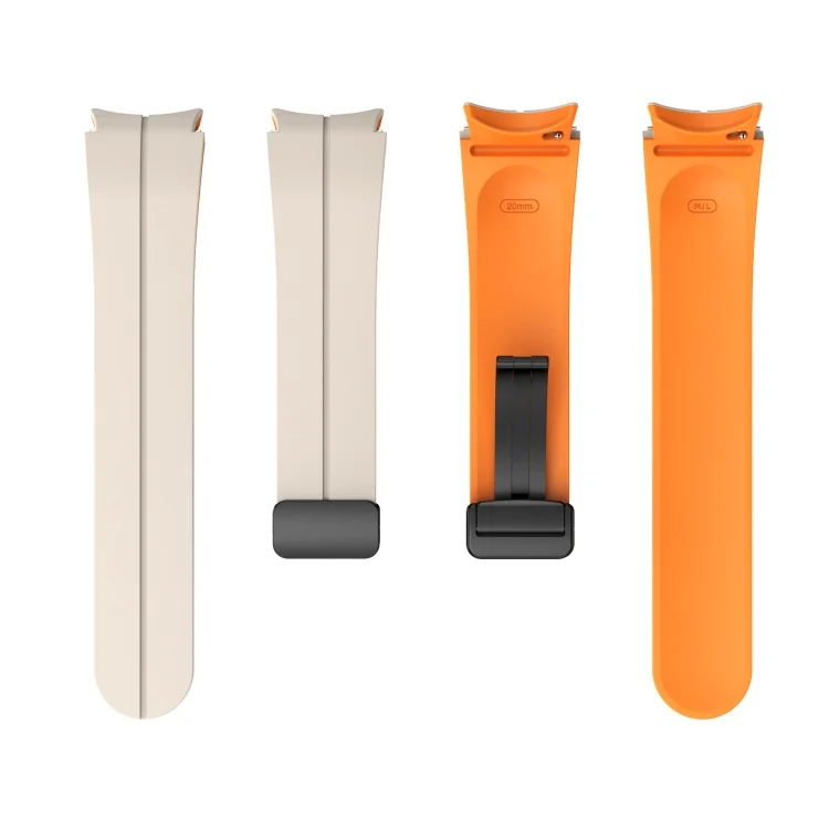 SYA0024696_B2.webp Two Color Magnetic Folding Buckle Silicone Watch Band - Image 3