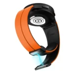 Two Color Magnetic Folding Buckle Silicone Watch Band - Image 4