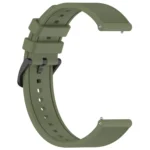 22mm Textured Silicone Solid Color Watch Band - Image 4
