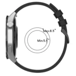22mm Textured Silicone Solid Color Watch Band - Image 6