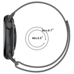 Milan Magnetic Steel Mesh Watch Band - Image 3