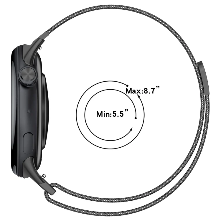 SYA0024815_B2.webp Milan Magnetic Steel Mesh Watch Band - Image 3