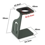 Aluminum Alloy Watch Charging Stand with Charger - Image 2