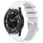 20mm Smooth Solid Color Silicone Watch Band