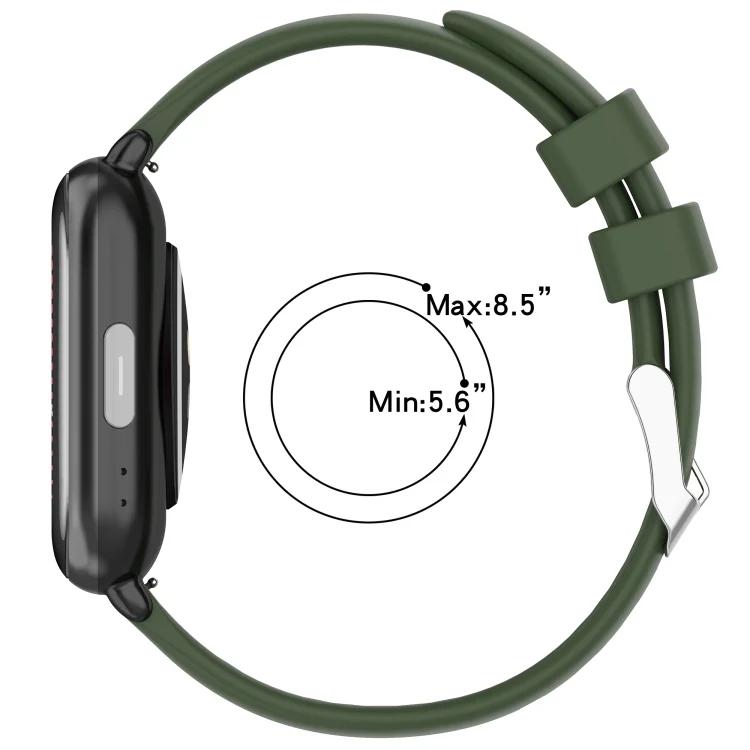 SYA0024858_B4.webp 20mm Smooth Solid Color Silicone Watch Band - Image 5