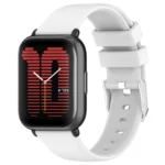 20mm Smooth Solid Color Silicone Watch Band