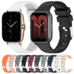 20mm Smooth Solid Color Silicone Watch Band - Image 2
