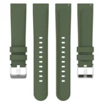 20mm Smooth Solid Color Silicone Watch Band - Image 4