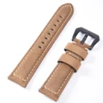Frosted leather large black buckle For  Huawei Watch GT / Watch 2 Pro Watch strap