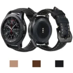 Frosted leather large black buckle For  Huawei Watch GT / Watch 2 Pro Watch strap - Image 2