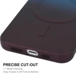 ENKAY Hat-Prince MagSafe Rainbow Gradient Silicone Phone Case with Lens Film, For iPhone 15 Plus, For iPhone 15, For iPhone 14 Plus - Image 7