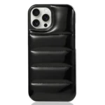 Laser Aurora Down Jacket All-inclusive Phone Case, For iPhone 15 Pro Max, For iPhone 15 Pro, For iPhone 15 Plus, For iPhone 15