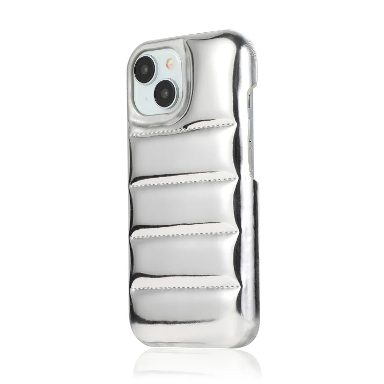 SYA0024869_B3.webp Laser Aurora Down Jacket All-inclusive Phone Case, For iPhone 12 Pro, For iPhone 11 - Image 4