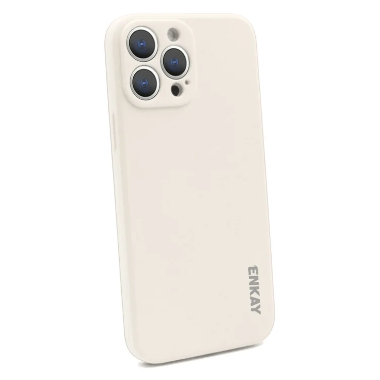 ENKAY Liquid Silicone Soft Shockproof Phone Case, For iPhone 15 Pro Max, For iPhone 15 Pro, For iPhone 15 Plus