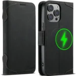 SUTENI J07 Multifunctional Horizontal Flip Magsafe Leather Phone Case, For iPhone 12 / 12 Pro