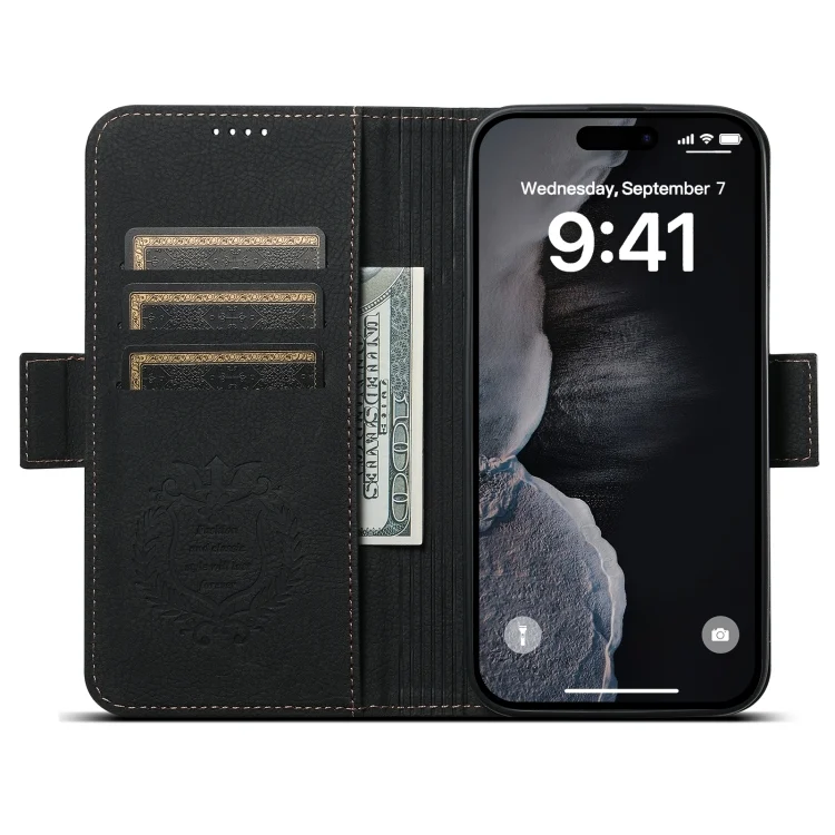 SYA002501205A_2.webp SUTENI J07 Multifunctional Horizontal Flip Magsafe Leather Phone Case, For iPhone 13 Pro Max, For iPhone 13 Pro, For iPhone 13, For iPhone 12 Pro Max - Image 4