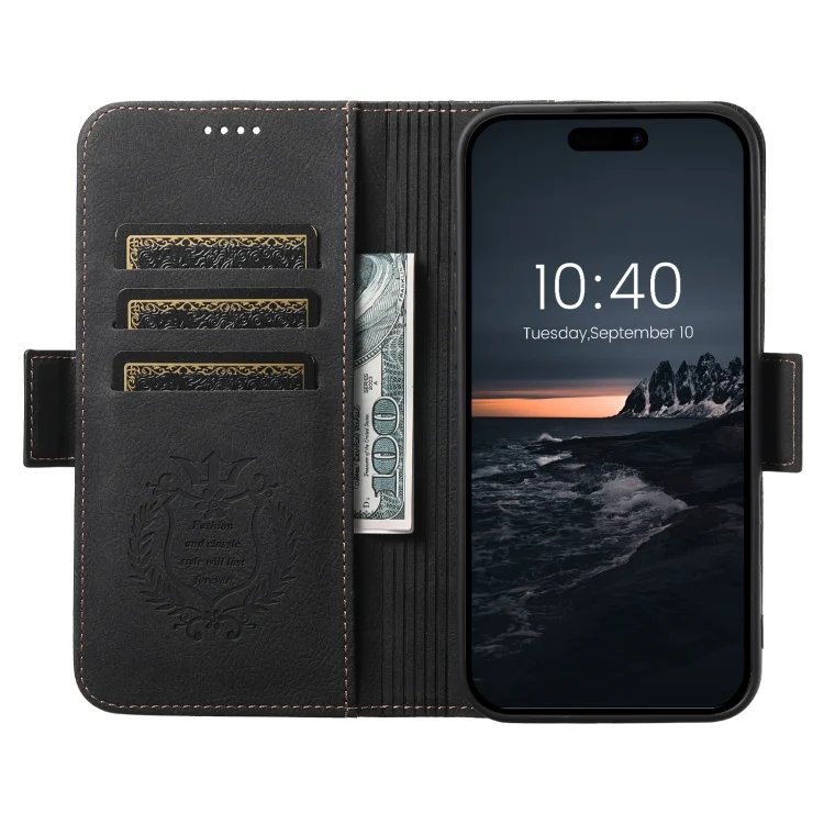 SYA002501217A_2.webp SUTENI J07 Multifunctional Horizontal Flip Magsafe Leather Phone Case, For iPhone 16 Pro Max, For iPhone 16 Pro, For iPhone 16 Plus, For iPhone 16 - Image 4