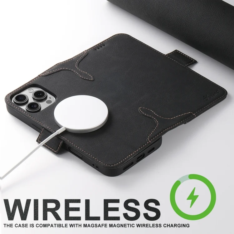 SYA002501217A_4.webp SUTENI J07 Multifunctional Horizontal Flip Magsafe Leather Phone Case, For iPhone 16 Pro Max, For iPhone 16 Pro, For iPhone 16 Plus, For iPhone 16 - Image 6