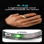 R02 SIZE 8 Smart Ring, Support Heart Rate / Blood Oxygen / Sleep Monitoring / Multiple Sports Modes - Image 4