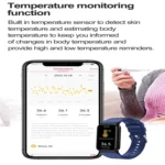 TK72 1.47 inch Color Screen Smart Watch, Support Heart Rate / Blood Pressure / Blood Oxygen / Blood Sugar Monitoring - Image 5