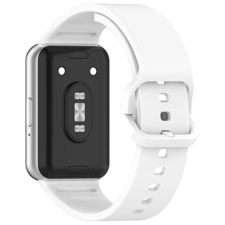 SYA002508401A_1.webp For Samsung Galaxy Fit 3 SM-R390 Solid Color Buckle Silicone Watch Band - Image 7