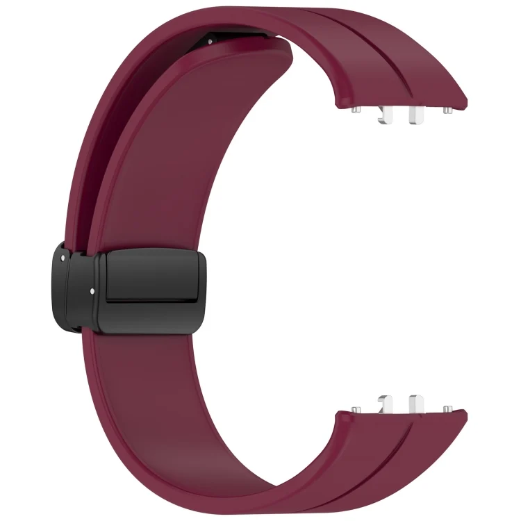 SYA002509201A_3.webp For Samsung Galaxy Fit 3 SM-R390 Magnetic Folding Buckle Silicone Watch Band - Image 9