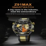 Z91 Pro Max 1.52 inch Color Screen Smart Watch,Support Bluetooth Call / Heart Rate / Blood Pressure / Blood Oxygen Monitoring - Image 2