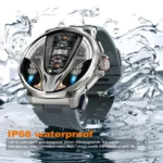 V69 1.85 inch Color Screen Smart Watch, Support Bluetooth Call / Heart Rate / Blood Pressure / Blood Oxygen Monitoring - Image 4