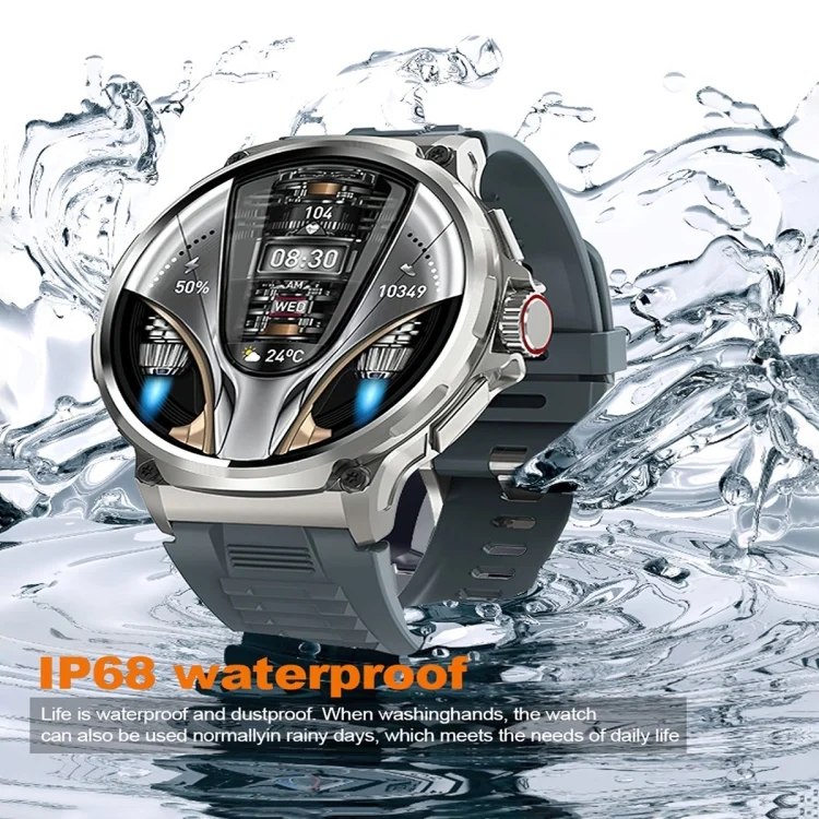 SYA0025152_B3.webp V69 1.85 inch Color Screen Smart Watch, Support Bluetooth Call / Heart Rate / Blood Pressure / Blood Oxygen Monitoring - Image 4