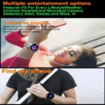 V69 1.85 inch Color Screen Smart Watch, Support Bluetooth Call / Heart Rate / Blood Pressure / Blood Oxygen Monitoring - Image 6