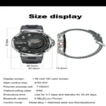 V69 1.85 inch Color Screen Smart Watch, Support Bluetooth Call / Heart Rate / Blood Pressure / Blood Oxygen Monitoring - Image 7