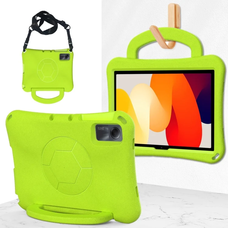 Handle Football Shaped EVA Shockproof Tablet Case, For Xiaomi Redmi Pad SE 11 2023