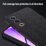 Tree Bark Leather Shockproof Phone Case, For OPPO A3 Pro India, For OPPO Reno12 Pro Global, For OPPO Reno12 Global, For OPPO K12X, For OPPO A60 4G Global, For OPPO A3 Pro China - Image 6