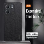 Tree Bark Leather Shockproof Phone Case, For OPPO A5X, For OPPO  A5 Pro Global, For  OPPO A5  Pro China, For OPPO A3X Global, For OPPO A3 China, For  OPPO Reno12 F 5G - Image 2