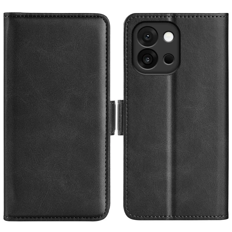 Dual-side Magnetic Buckle Horizontal Flip Leather Phone Case, For OnePlus 13T, For OnePlus Ace 5 Pro, For OnePlus 13, For OnePlus Nord 4