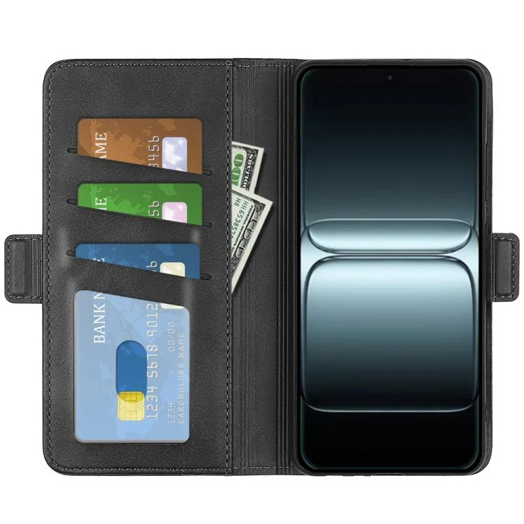 SYA002520808A_3.webp Dual-side Magnetic Buckle Horizontal Flip Leather Phone Case, For OnePlus 13T, For OnePlus Ace 5 Pro, For OnePlus 13, For OnePlus Nord 4 - Image 5