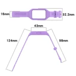 For Samsung Galaxy Fit 3 Integrated TPU Watch Band - Image 4