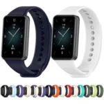 For Honor Band 9 Solid Color TPU Watch Band - Image 2