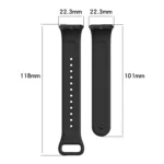 For Honor Band 9 Solid Color TPU Watch Band - Image 4