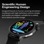 ET470 1.39 inch Color Screen Smart Watch Silicone Strap, Support Bluetooth Call / ECG - Image 3