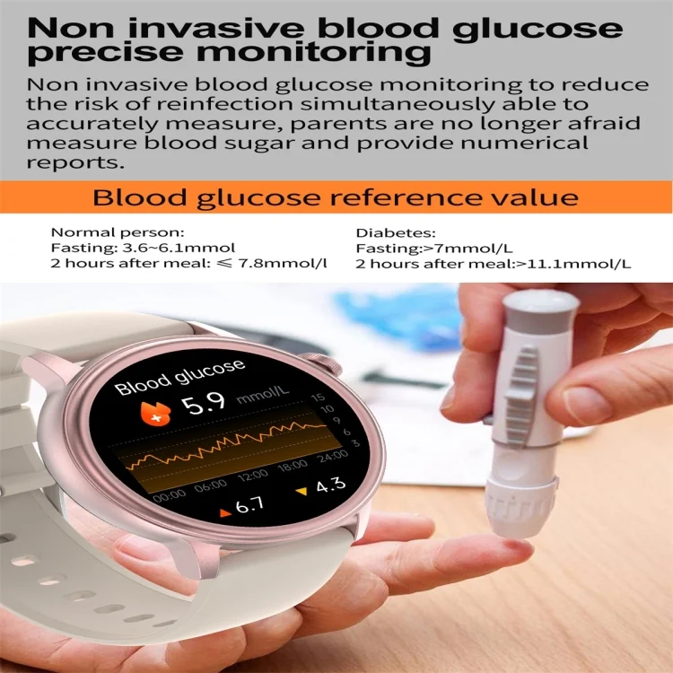 SYA0025269_B4.webp ET470 1.39 inch Color Screen Smart Watch Silicone Strap, Support Bluetooth Call / ECG - Image 5