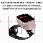 ET570 1.96 inch Color Screen Smart Watch Silicone Strap, Support Bluetooth Call / ECG - Image 4