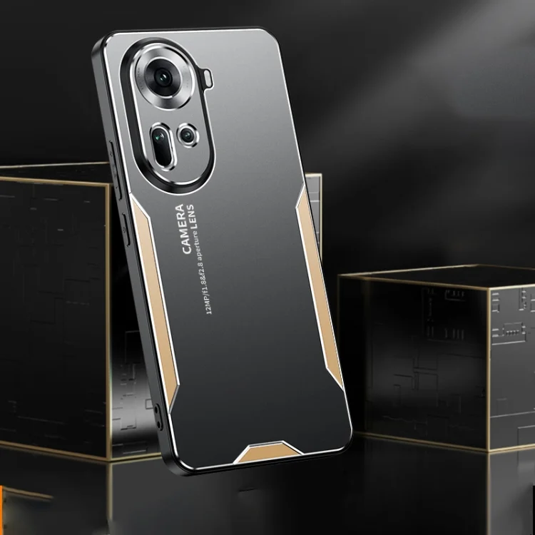 SYA002528901A_2.webp Blade Series TPU Hybrid Metal Phone Case, For OPPO Reno11 5G Global, For OPPO Reno11 Pro Global, For OPPO Find X7 Ultra, For OPPO Reno11, For OPPO A2M - Image 3