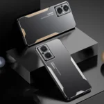 Blade Series TPU Hybrid Metal Phone Case, For OPPO A96, For OPPO Reno6, For OPPO A93, For OPPO A55, For OPPO Reno4 SE - Image 2