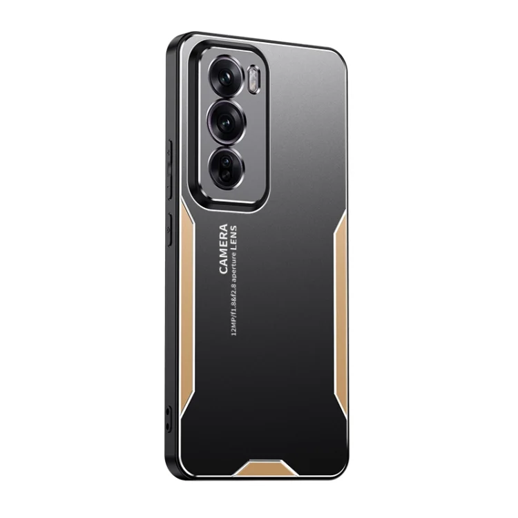 Blade Series TPU Hybrid Metal Phone Case, For OPPO Reno12 Global, For OPPO K12X China, For OPPO A60 4G, For OPPO A3 Pro China, For OPPO Find X7